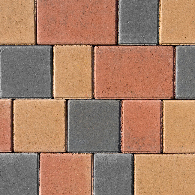 Castlepave Smooth Maple 60mm 3 Size Block Paver