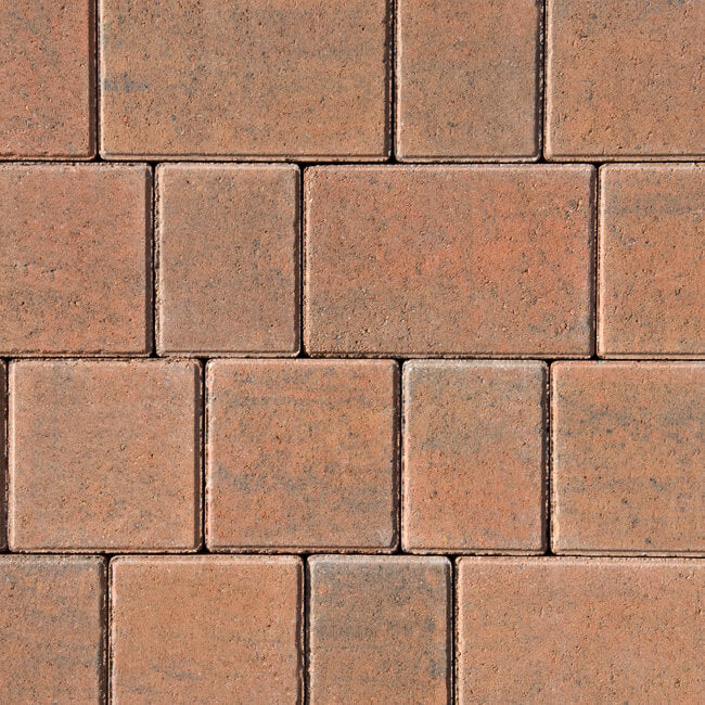 Castlepave Smooth Mulberry 60mm 3 Size Block Paver
