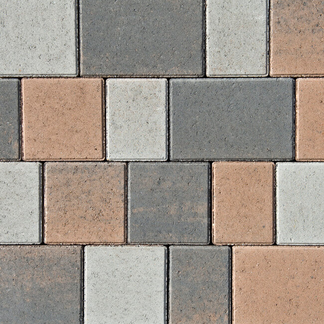 Castlepave Smooth Sycamore 60mm 3 Size Block Paver