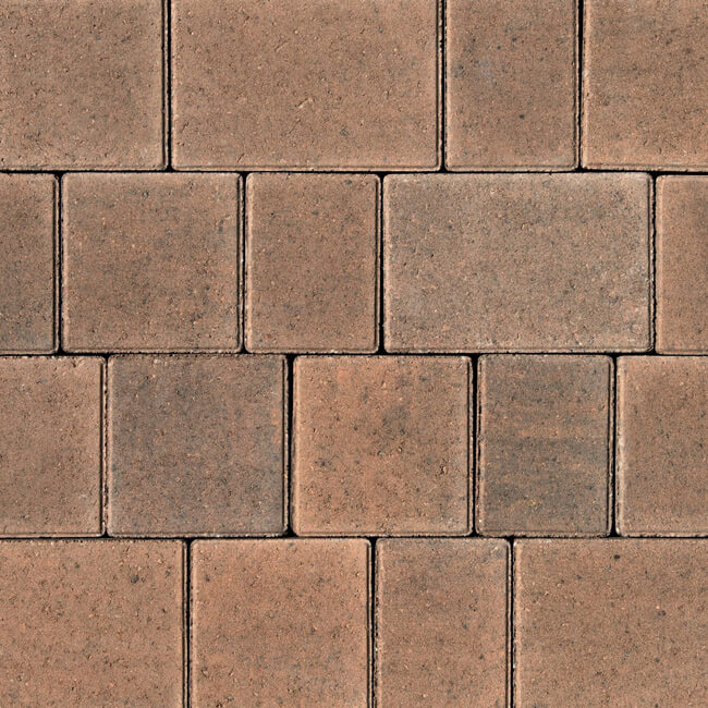 Castlepave Smooth Walnut 60mm 3 Size Block Paver