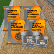 RESIN BOUND 4m2 KIT GOLDEN PEA 2-5mm (inc resin & gravel)