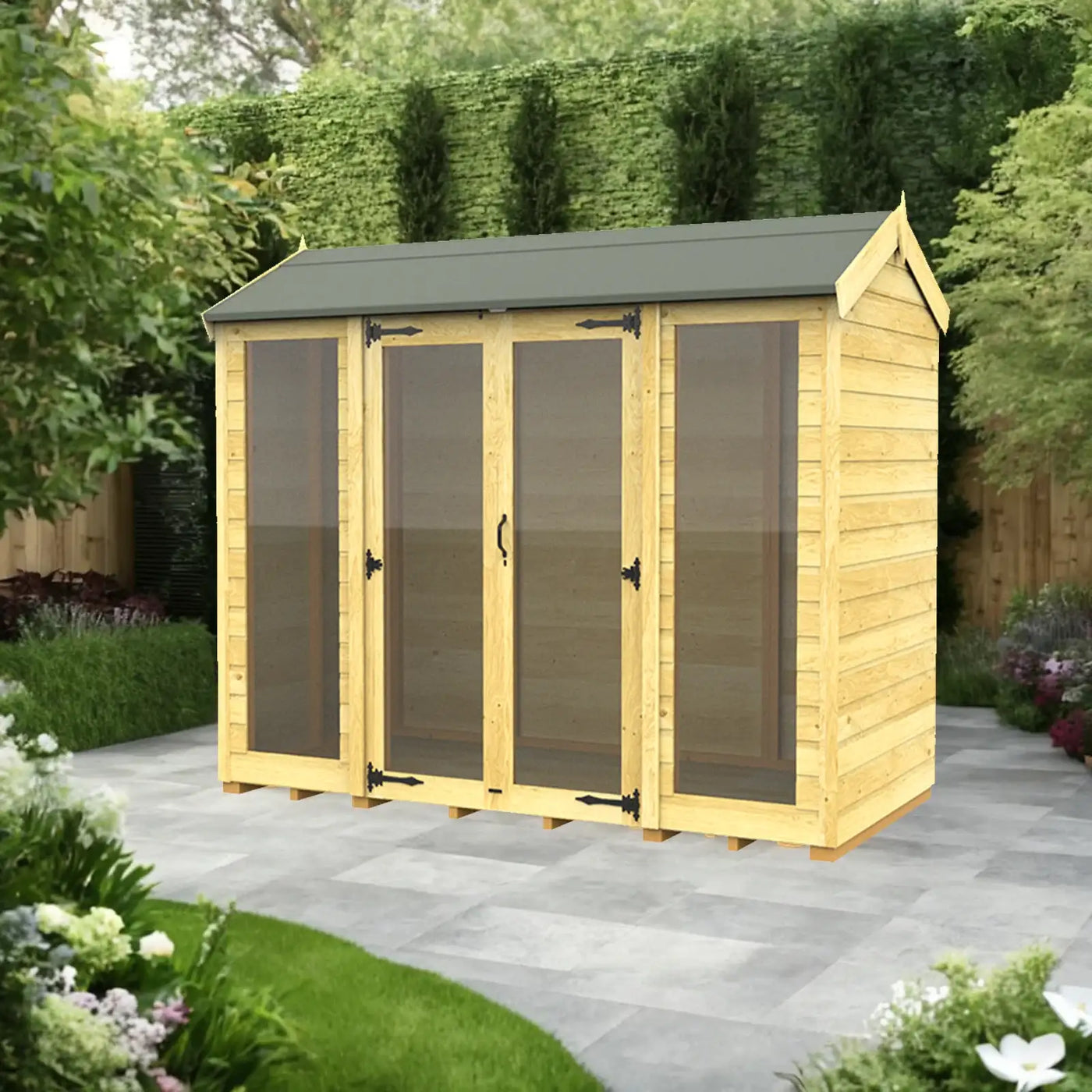 Apex Full Glass Summer House