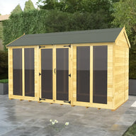 Apex Full Glass Summer House