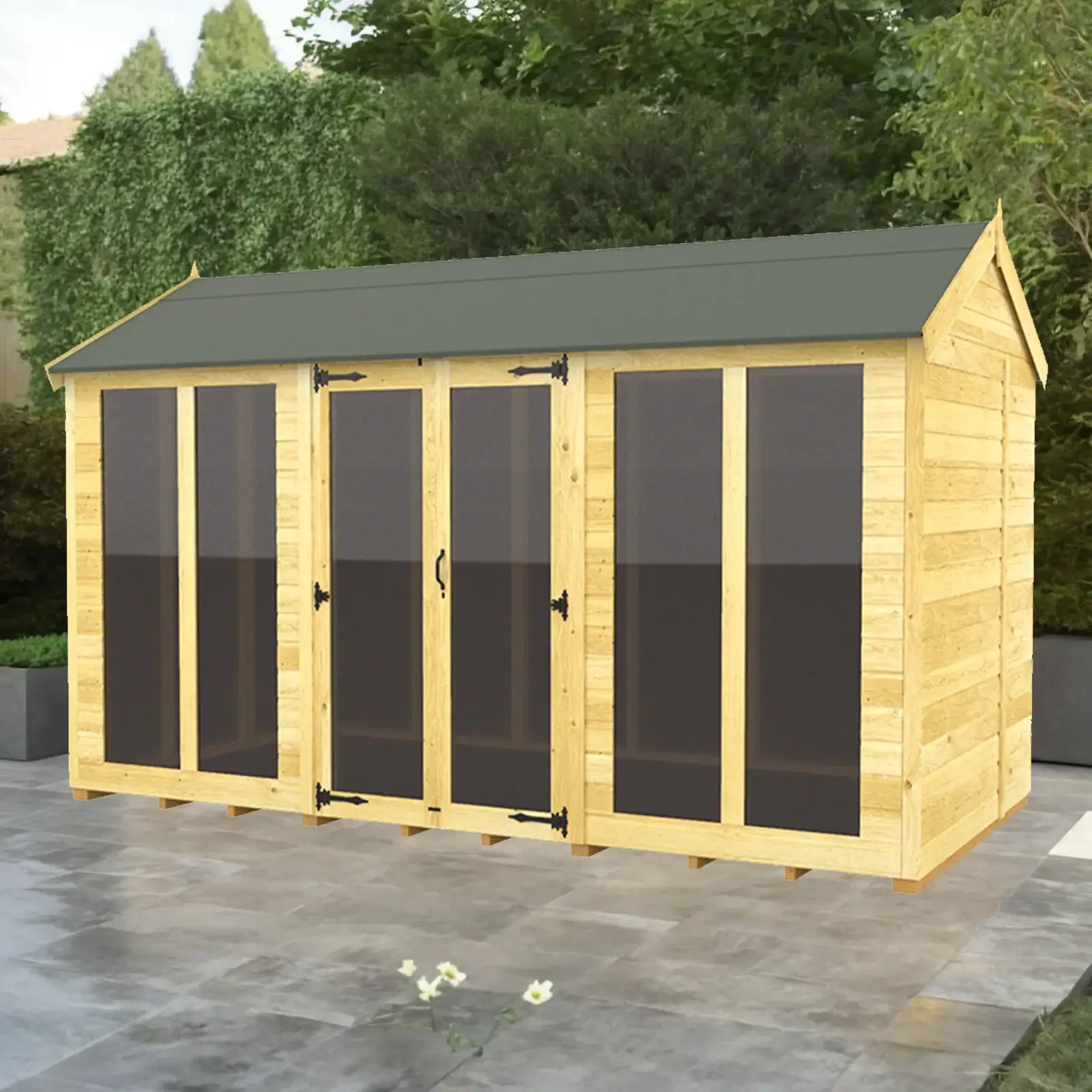 Apex Full Glass Summer House
