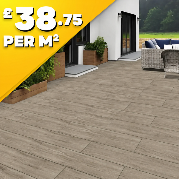 OUTDOOR PORCELAIN PLANK EFFECT