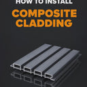 Composite Garden Wall Cladding Charcoal 200mm x 3.6m