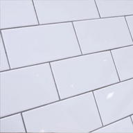 Metro Tile Flat 200X100 White Per m2