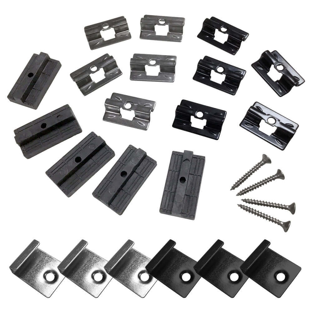 Premium Composite Decking Fixing Kit (Covers approx 14 Deck Boards)
