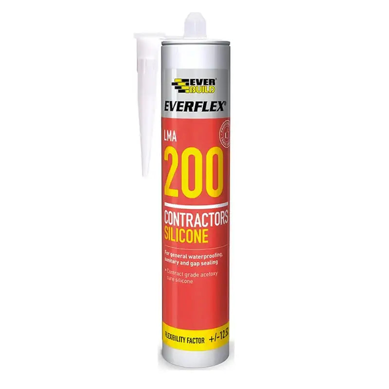 Everbuild Silicone 200 Brown 300ml
