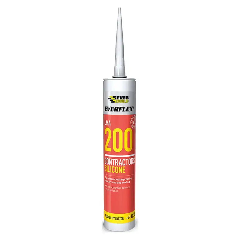 Everbuild Silicone 200 Brown 300ml