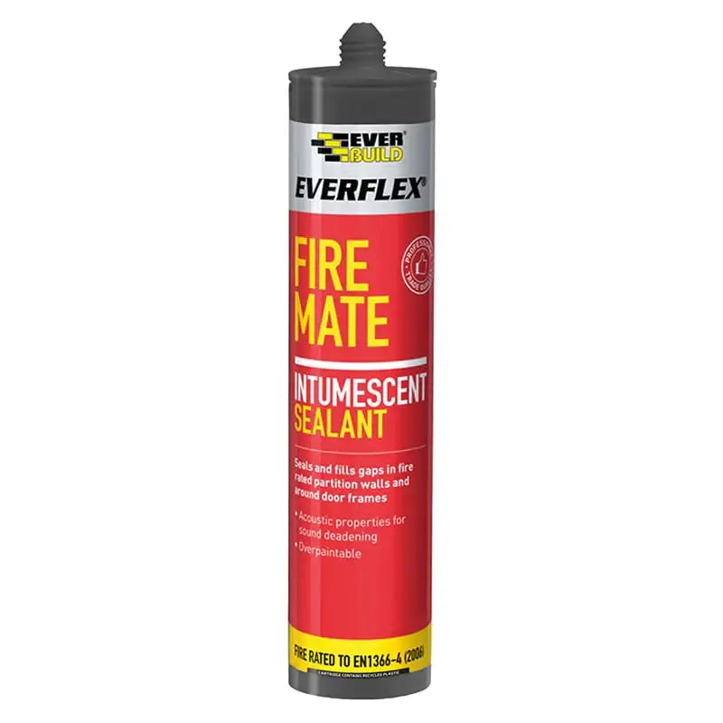 Everbuild Fire Mate White Intumescent 295ml