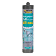 Showerproof Bathroom Silicone White 295ml