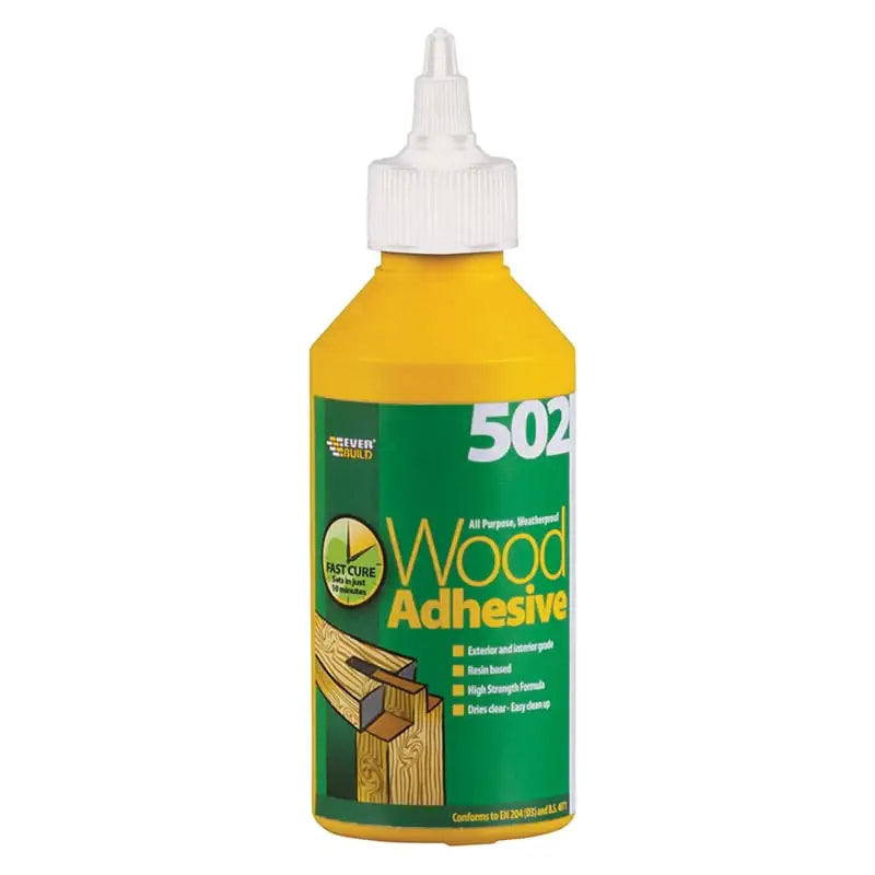 Everbuild 502 Wood Adhesive Bottle 250ml