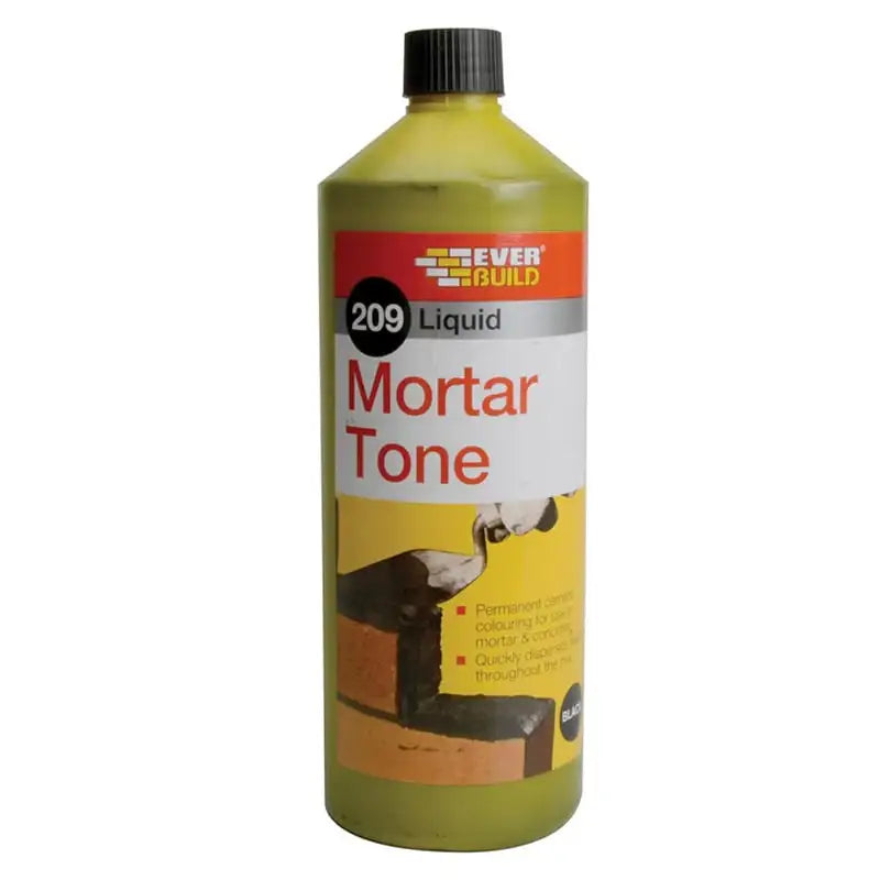 Everbuild 209 Liquid Mortar Tone Black 1L