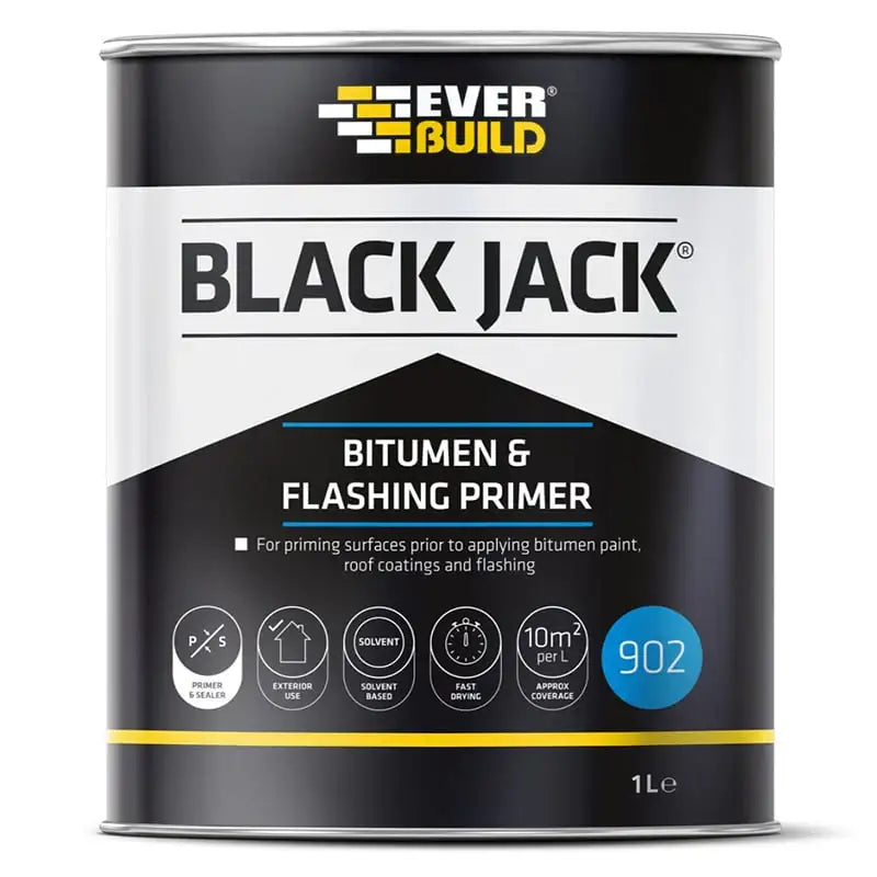 Everbuild 902 Bitumen And Flash Primer 1L
