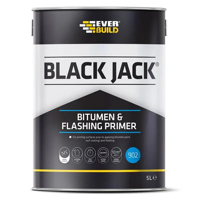 Everbuild 902 Bitumen & Flash Primer 5L