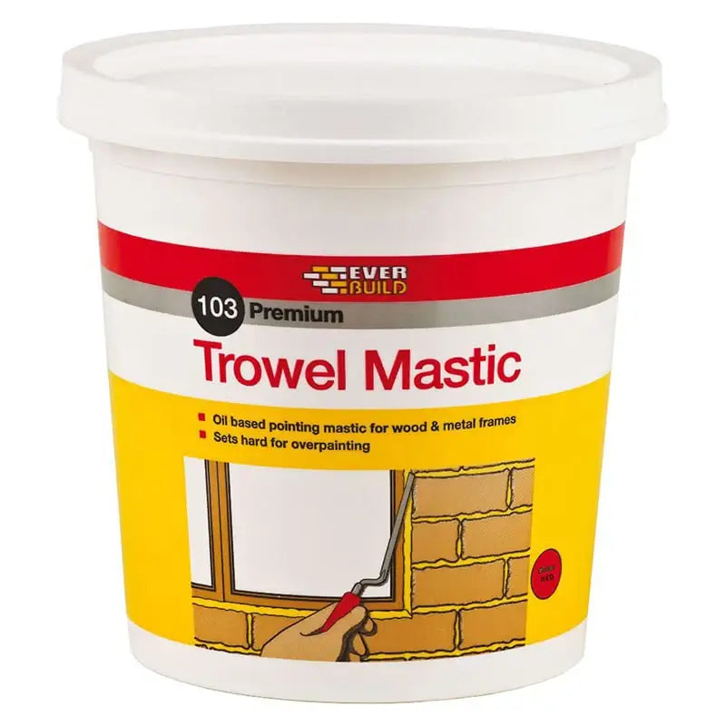 Everbuild Trowel Mastic Red 3Kg
