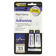 Everbuild Stick 2 Rapid Epoxy Tube 12ml x 2