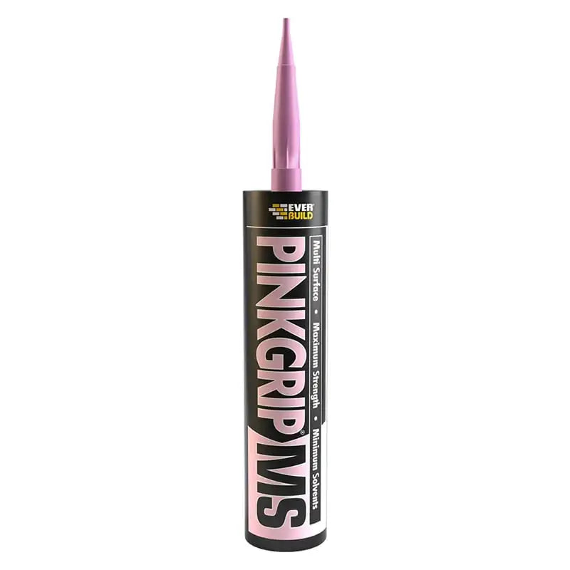 Everbuild Pinkgrip Multi Surface Adhesive 350ml