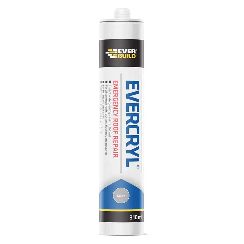 Everbuild Evercryl Emergency Roof Repair Grey 310ml