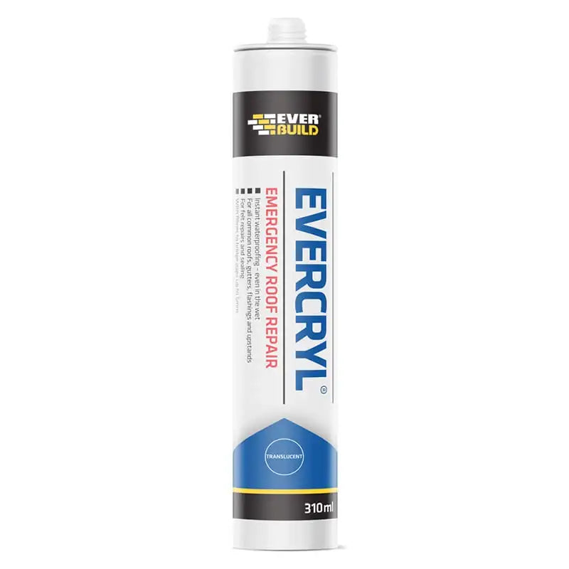 Everbuild Evercryl Emergency Roof Repair Transparent 310ml