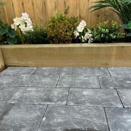 MELLIFONT CHARCOAL COBBLE PAVER PACK 11.52m2 MELLIFONT COBBLE PAVER PACK 11.52m2