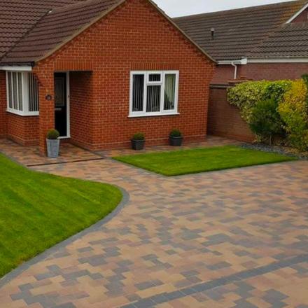 CHESTNUT SMOOTH COBBLE PAVER PACK 8m2 CHESTNUT SMOOTH COBBLE PAVER PACK 8m2