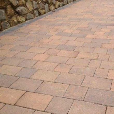 WALNUT SMOOTH COBBLE PAVER PACK 8m2 WALNUT SMOOTH COBBLE PAVER PACK 8m2