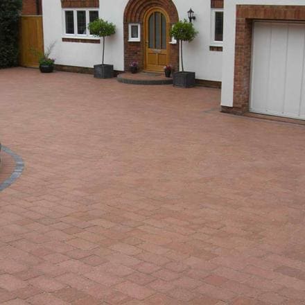 TUMBLED COBBLE MULBERRY PAVER PACK 8m2 TUMBLED COBBLE MULBERRY PAVER PACK 8m2