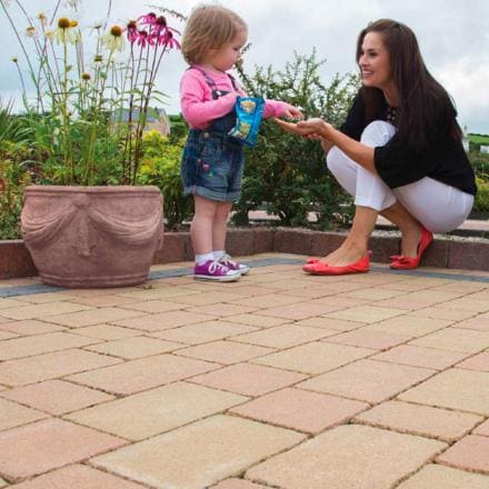 TUMBLED COBBLE OAK PAVER PACK 8m2 TUMBLED COBBLE OAK PAVER PACK 8m2