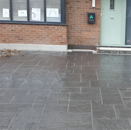 BLACK GRANITE DRIVEWAY PAVING PACK