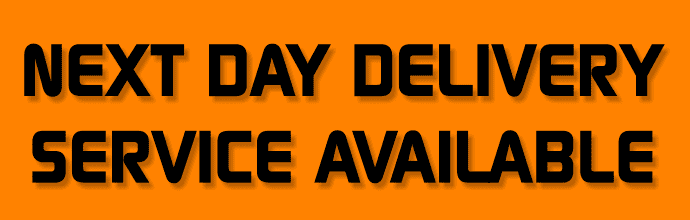 NEXT DAY DELIVERY SERVICE AVAILABLE