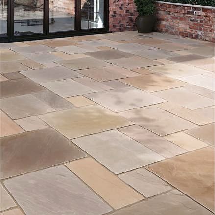 BUFF MOSS NATURAL STONE PAVING PACK BUFF MOSS NATURAL STONE PAVING PACK