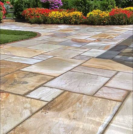 MINT FOSSIL NATURAL STONE PAVING PACK MINT FOSSIL NATURAL STONE PAVING PACK