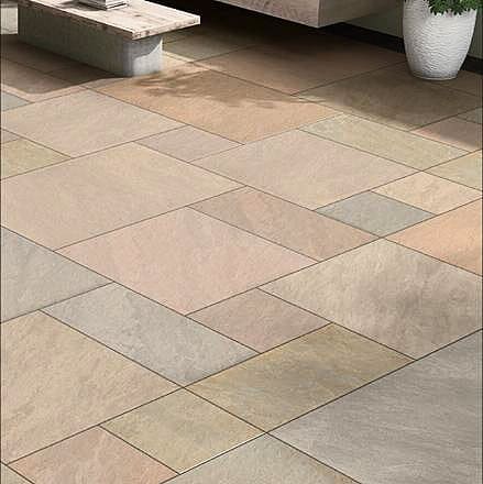 RAJ GREEND NATURAL STONE PAVING PACK RAJ GREEN NATURAL STONE PAVING PACK