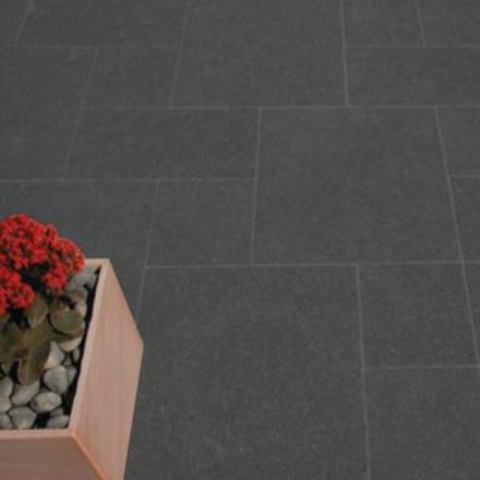 TEXTURED ASH BLACK GRANITE NATURAL STONE PAVING PACK TEXTURED ASH BLACK GRANITE NATURAL STONE PAVING PACK
