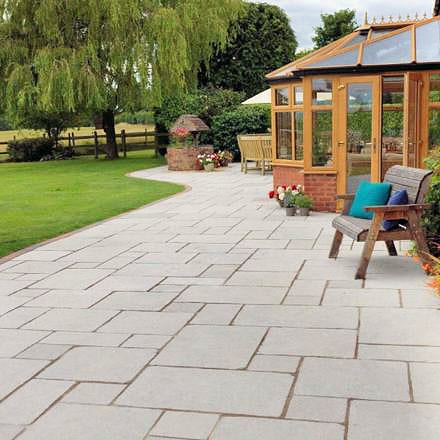 TUMBLED LIMESTONE GRAPHITE NATURAL STONE PAVING PACK TUMBLED LIMESTONE GRAPHITE NATURAL STONE PAVING PACK