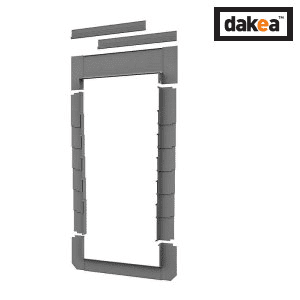 Dakea slate roof window flashing kit