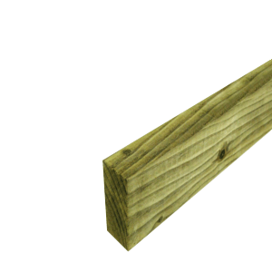 Tanalised green timber 75mm x 100mm c16