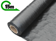 Artificial grass: Heavy duty geotextile fabric 15m x 1m