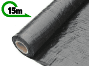 Artificial Grass: Heavy Duty Geotextile Fabric 15m x 1m