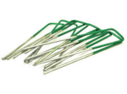 Artificial grass: Green grass pins 200mm