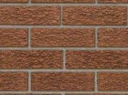 65mm Facing Brick Range: Tyne Red Bark 65mm facing brick