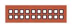 Specialist Bricks: Red Air Brick 215mmx65mmx50mm