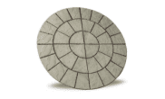 Circle/square & Circle Paving Packs: Cathedral Weathered Moss Circle 1.8m 