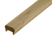 Decking Accessories, Components & Kits: Universal Deck Handrail 38 x 75 x 1800mm