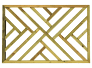 Decking Accessories, Components & Kits: Decking Cross Panel 1130 x 760mm