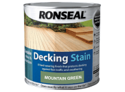 Decking Accessories, Components & Kits: Decking Stain Mountain Green 2.5ltr