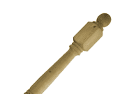 Decking Accessories, Components & Kits: Turned Newel Post 82 x 82 x 1250mm