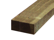Decking accessories, components & kits: Treated decking bearer 47mm x 150mm 3mtr